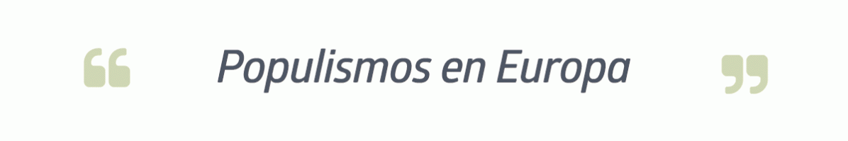 Foro "Populismos en Europa"